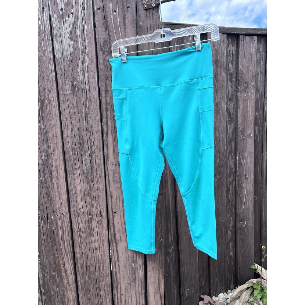 ZYIA  Leggings‎ green Light N Tight Hi-rise pocket Size 6